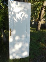 interierové biele dvere používané, 72cm široké - [20.9. 2025]